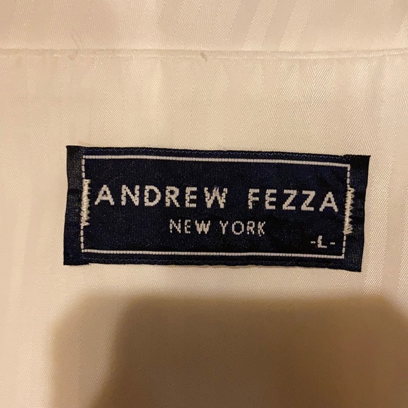 EUC Andrew Fezza yellow satin 5 button vest - Picture 5 of 14